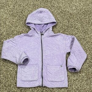 Lucky Brand Light Purple Quilted Jacket girls size M -10/12